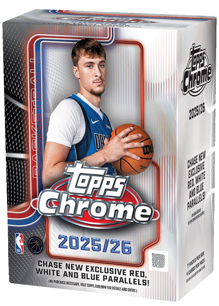 2025/26 Topps Chrome NBA Value Box