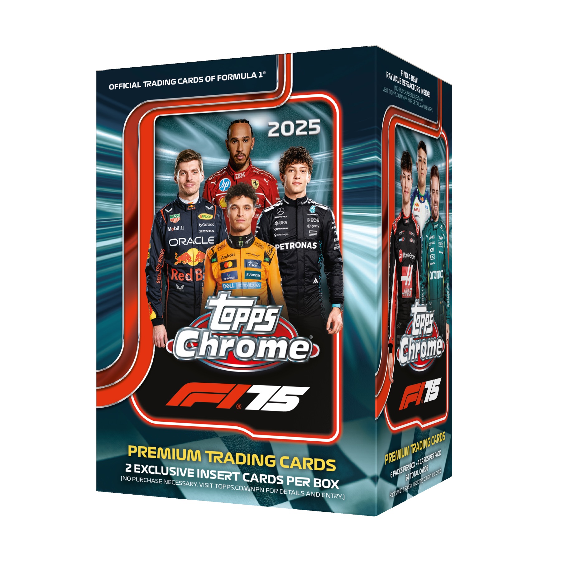 2025 Topps Chrome Formula 1 Value Box
