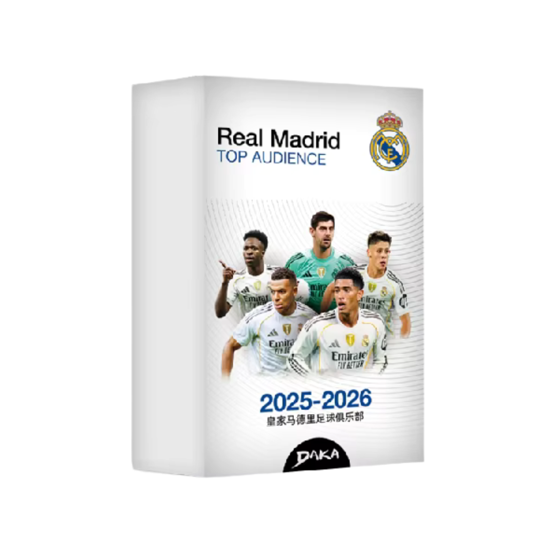 2025/26 DAKA Real Madrid Top Audience Hobby Box