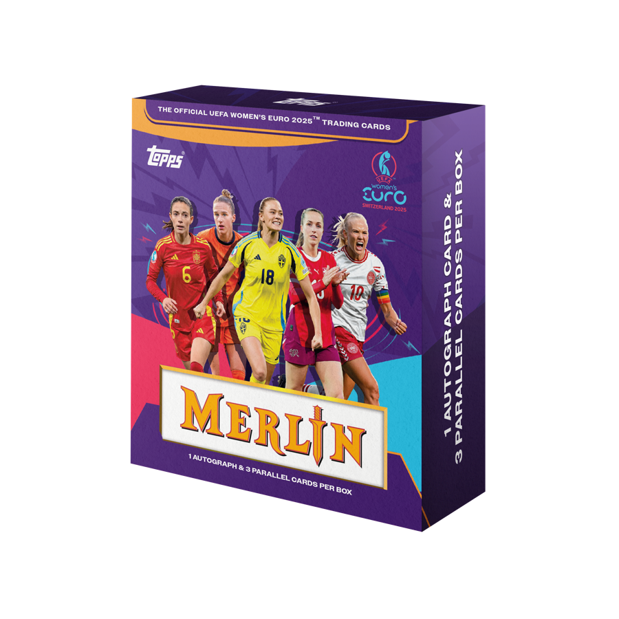 2025 Topps Merlin UEFA Women's Euros Hobby Box