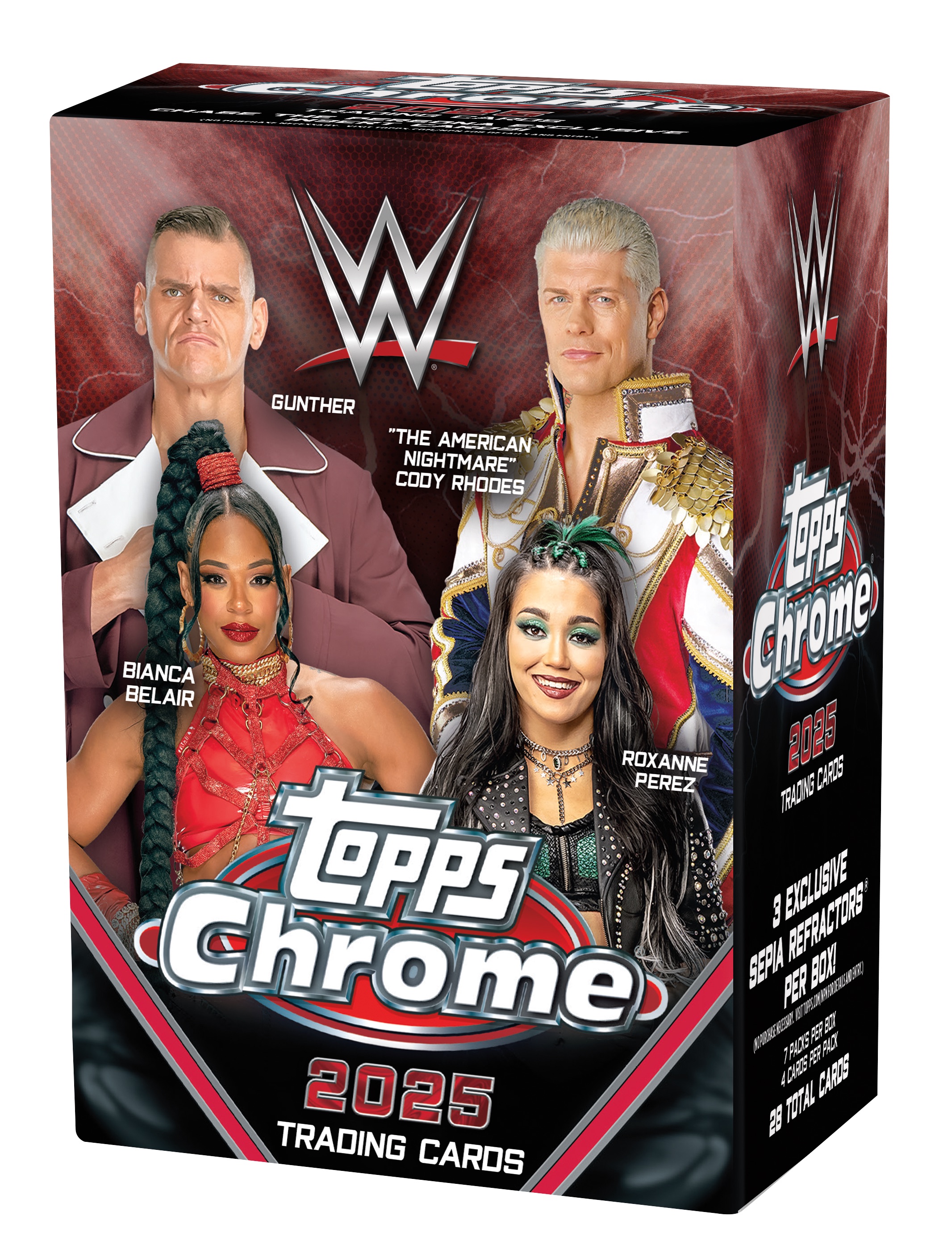 2025 Topps Chrome WWE Value Box